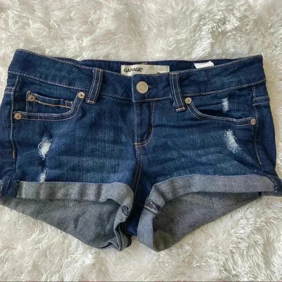garage jean shorts size 1 - Picture 1 of 8